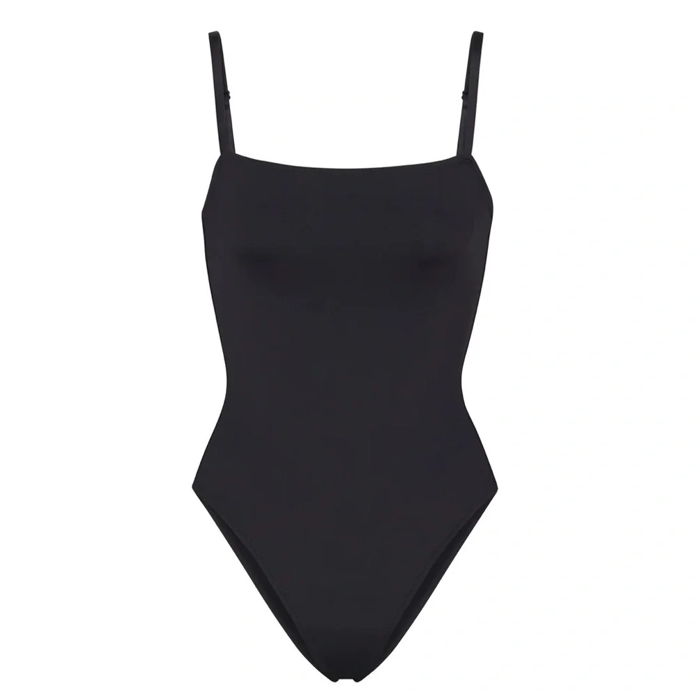 *BNWT* SKIMS - shaping swim cami one piece. Black. Size XXS - Picture 4 of 7